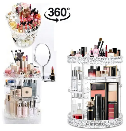 Organizador De Maquillaje Giratorio 360